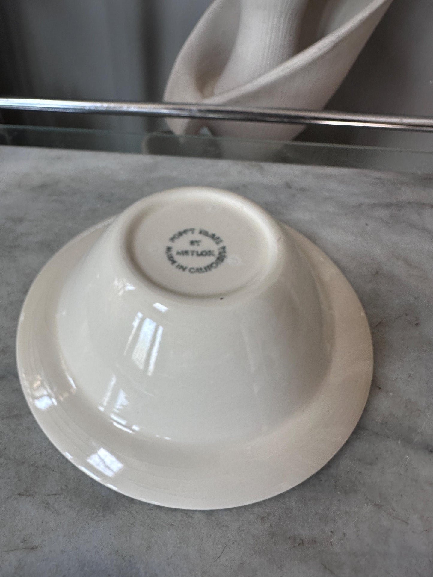 Set of 2 Vintage Metlox Red Rooster Cereal Bowls – Farmhouse Kitchen MCM USA, 7.25”