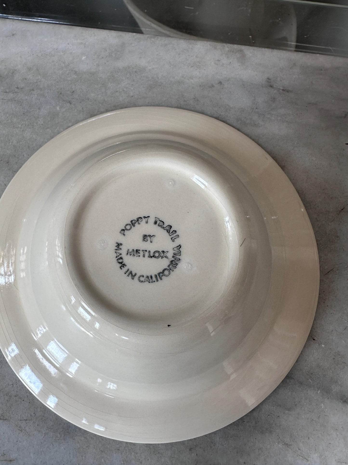 Set of 2 Vintage Metlox Red Rooster Cereal Bowls – Farmhouse Kitchen MCM USA, 7.25”