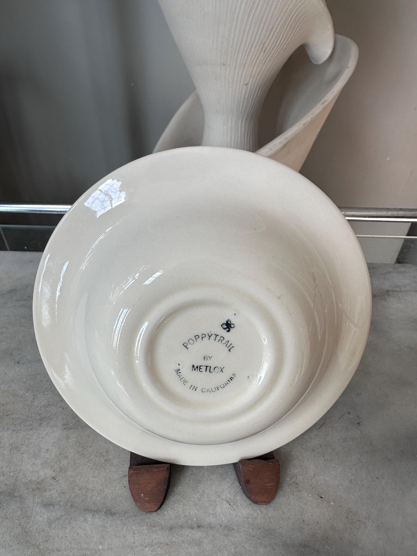 Set of 2 Vintage Metlox Red Rooster Dessert Bowls – Farmhouse Kitchen MCM USA, 6”