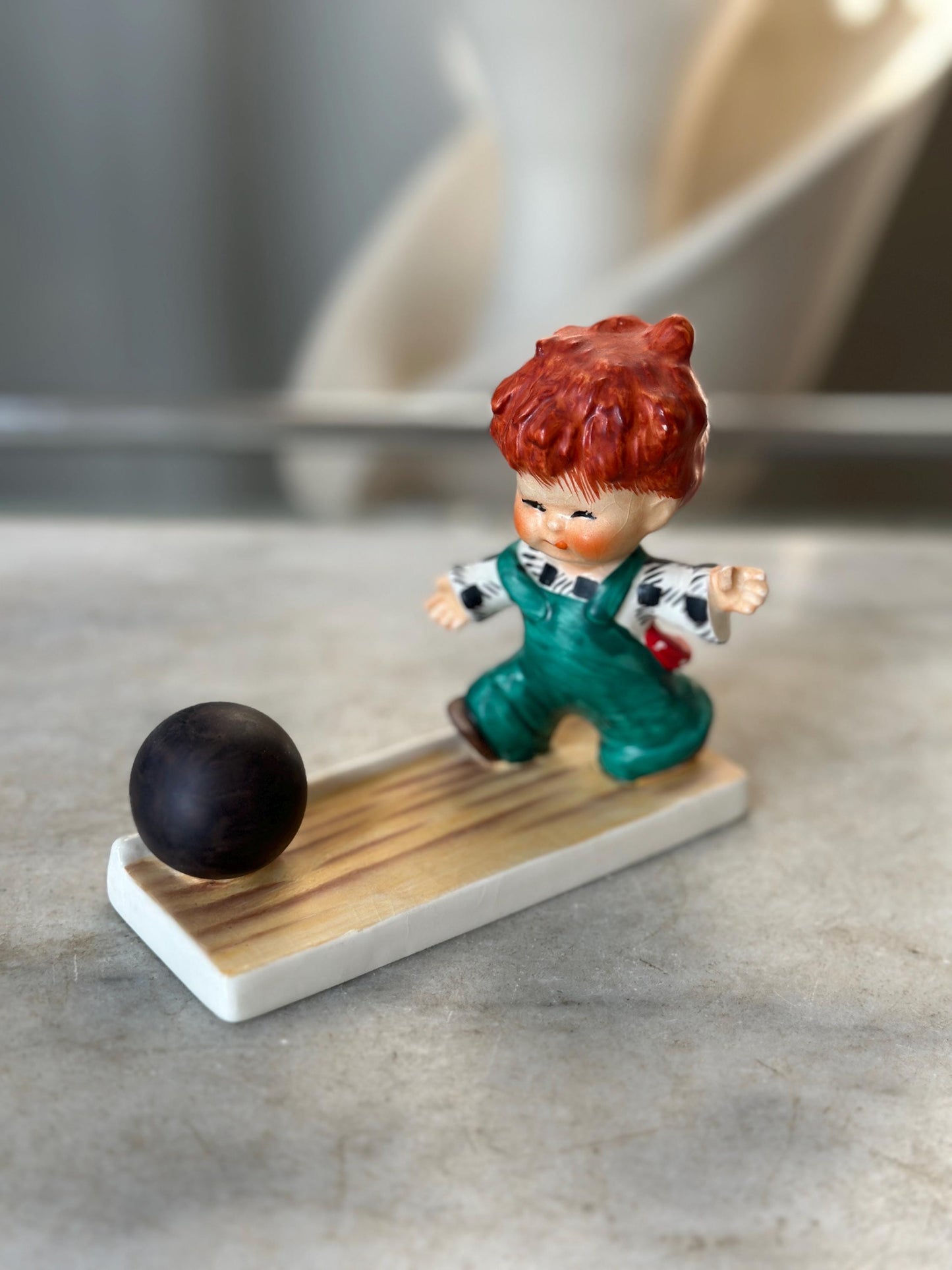 Vintage Original Charlot BYJ “Strike” Figurine | Goebel W. Germany | 1957 | Redheads Collection