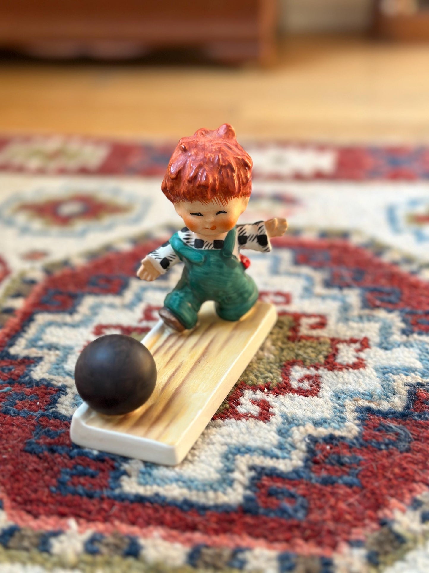 Vintage Original Charlot BYJ “Strike” Figurine | Goebel W. Germany | 1957 | Redheads Collection