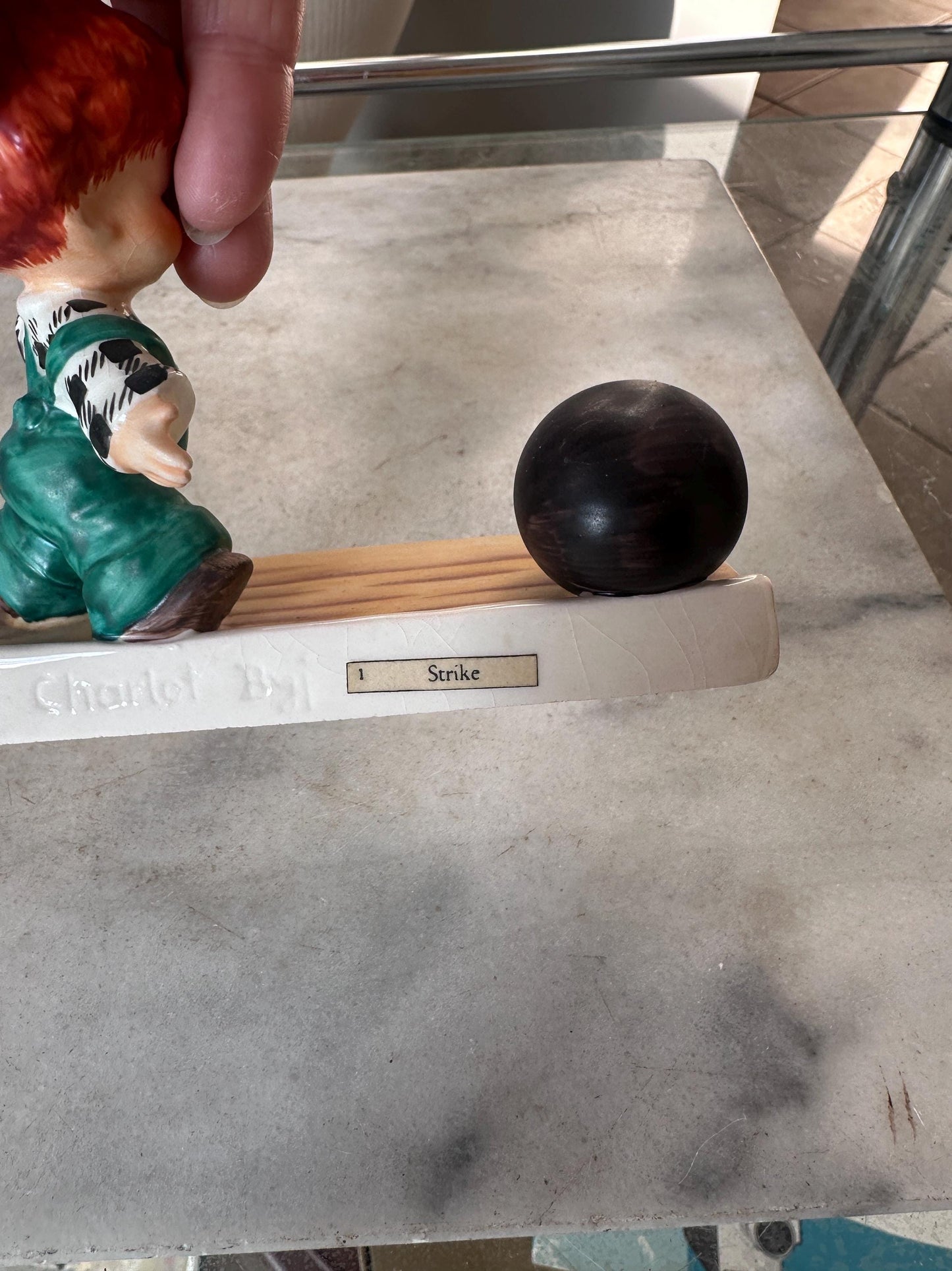 Vintage Original Charlot BYJ “Strike” Figurine | Goebel W. Germany | 1957 | Redheads Collection