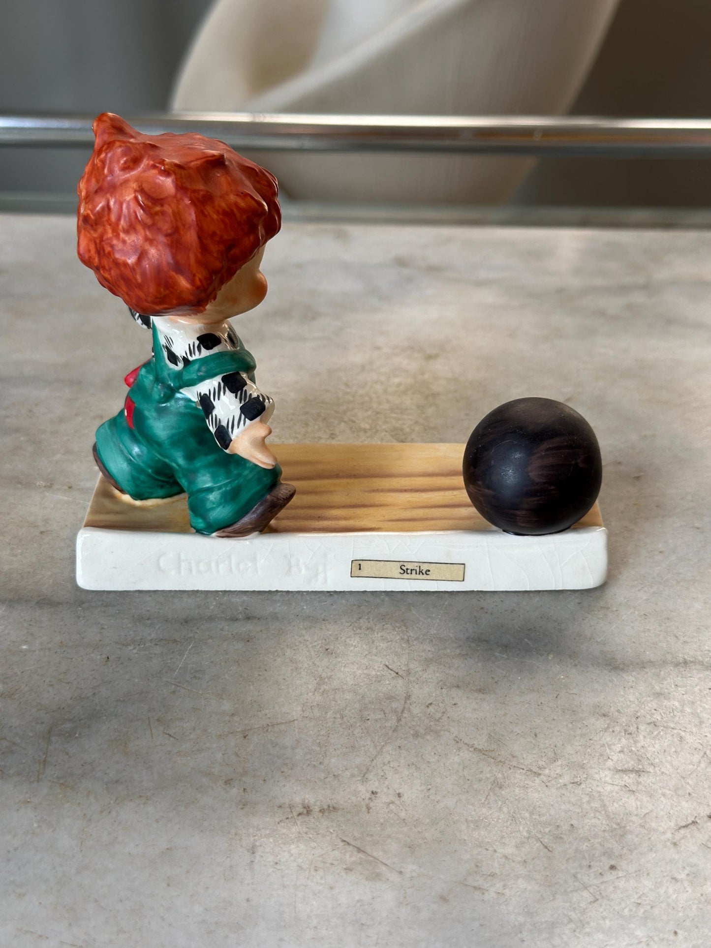 Vintage Original Charlot BYJ “Strike” Figurine | Goebel W. Germany | 1957 | Redheads Collection