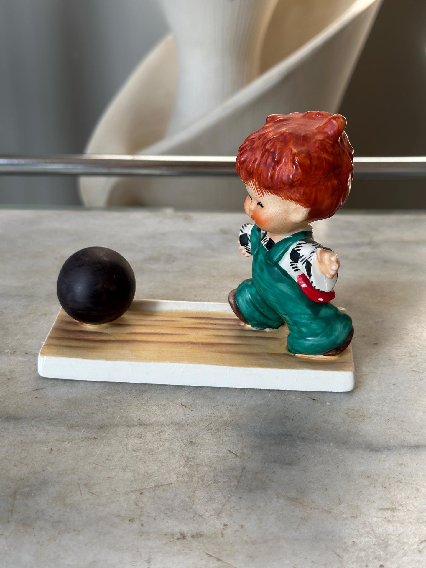 Vintage Original Charlot BYJ “Strike” Figurine | Goebel W. Germany | 1957 | Redheads Collection