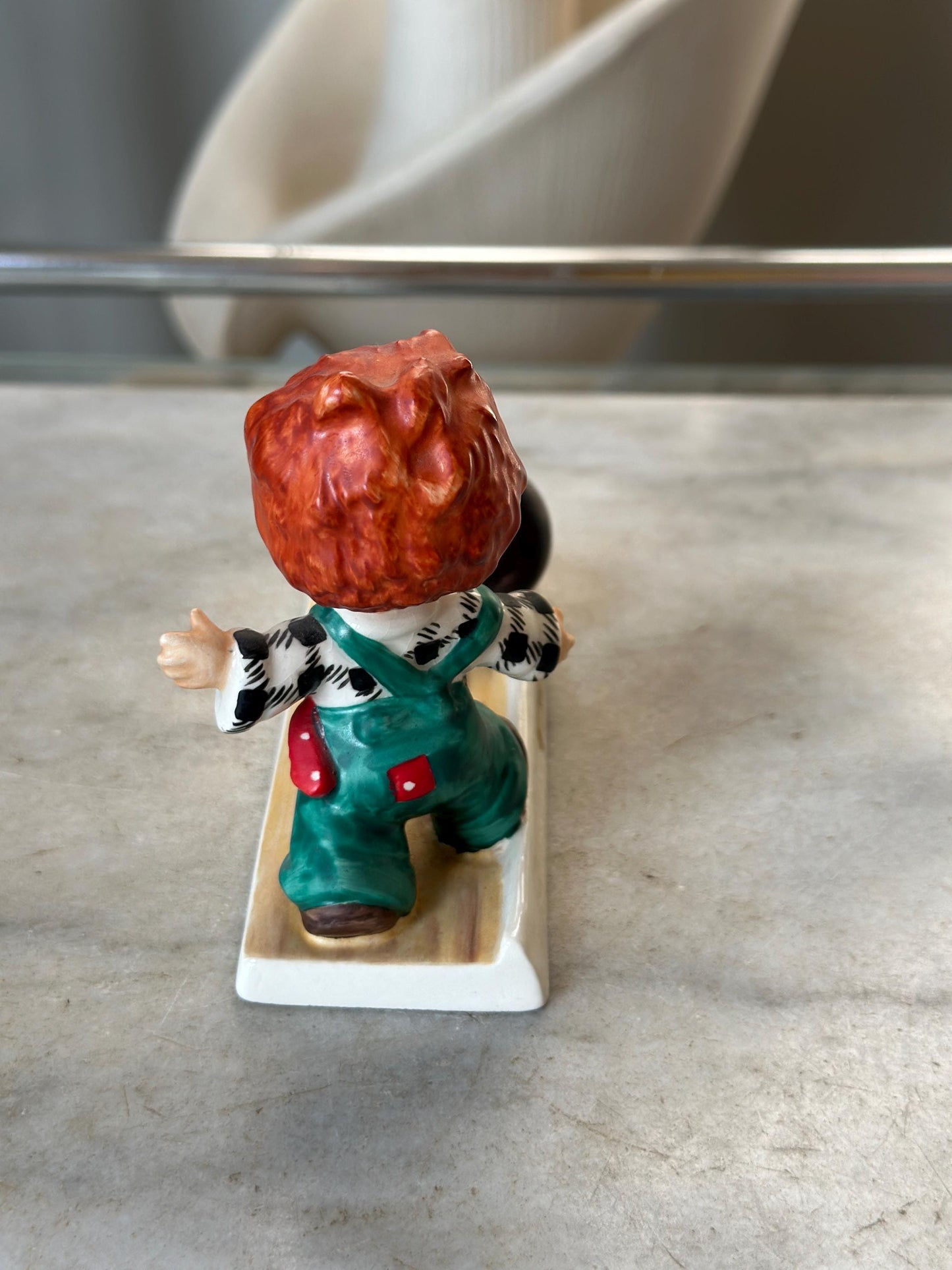 Vintage Original Charlot BYJ “Strike” Figurine | Goebel W. Germany | 1957 | Redheads Collection