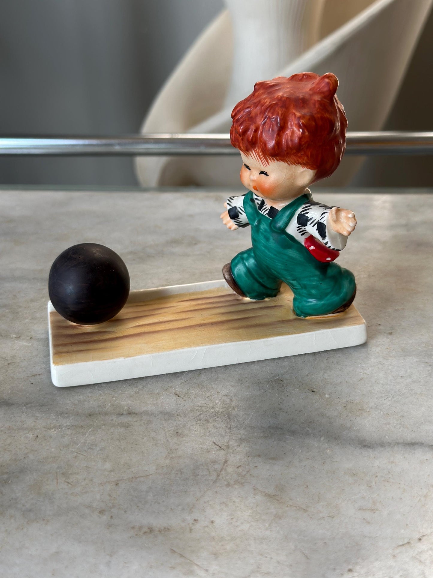 Vintage Original Charlot BYJ “Strike” Figurine | Goebel W. Germany | 1957 | Redheads Collection