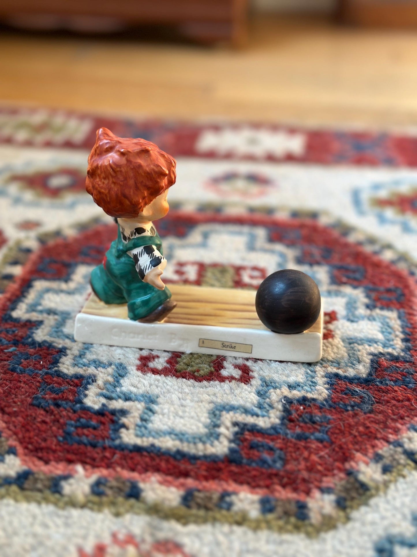 Vintage Original Charlot BYJ “Strike” Figurine | Goebel W. Germany | 1957 | Redheads Collection