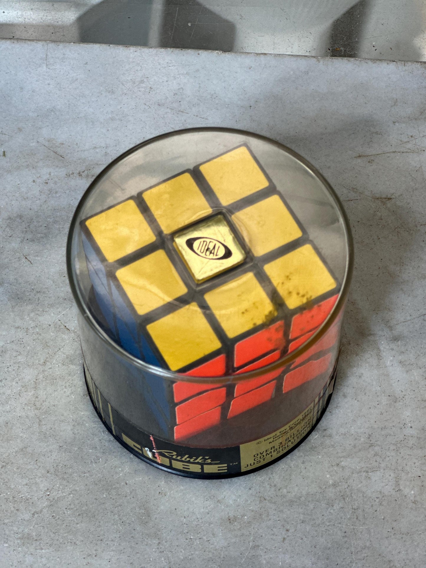 Vintage 1980 Original Rubik’s Cube | NOS New Old Stock | Sealed Unopened Package | Made in Hong Kong | Authentic Ideal Toy | Retro Puzzle Co
