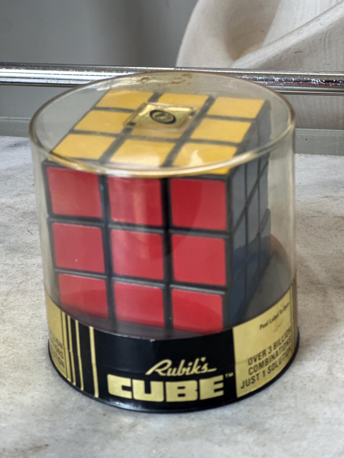 Vintage 1980 Original Rubik’s Cube | NOS New Old Stock | Sealed Unopened Package | Made in Hong Kong | Authentic Ideal Toy | Retro Puzzle Co