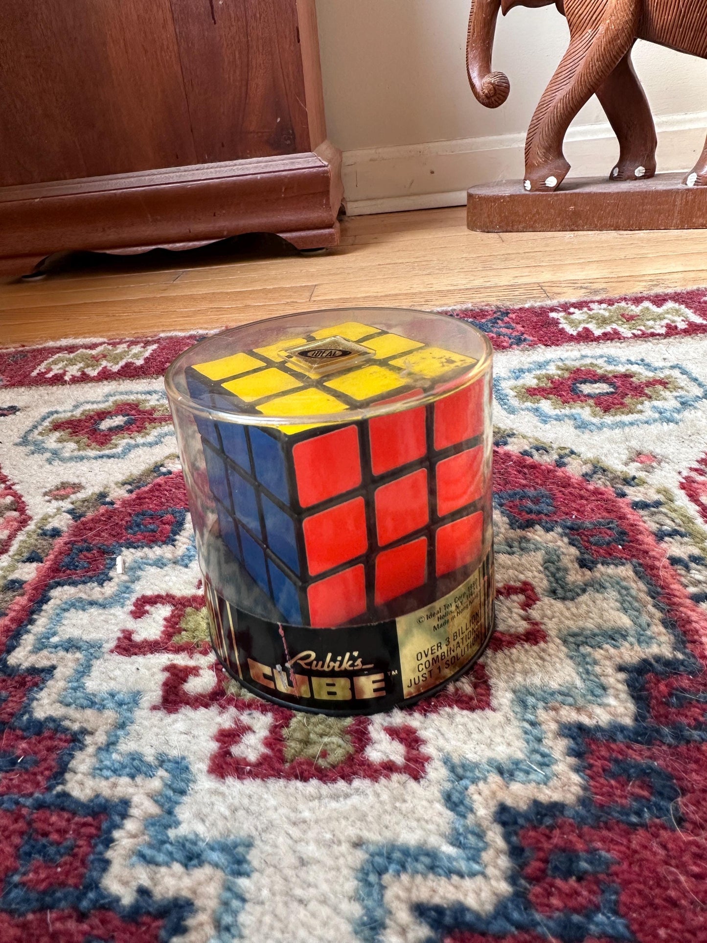 Vintage 1980 Original Rubik’s Cube | NOS New Old Stock | Sealed Unopened Package | Made in Hong Kong | Authentic Ideal Toy | Retro Puzzle Co