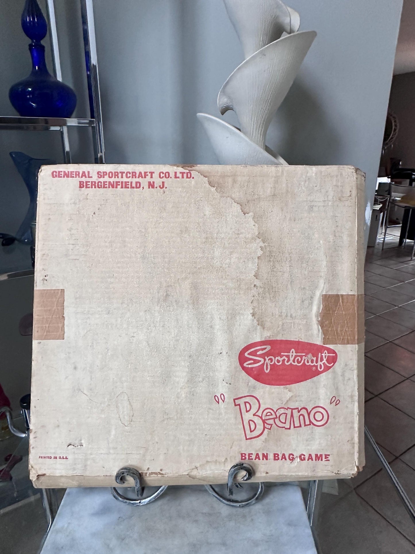 Vintage 1970s Sportcraft Beano the Clown Bean Bag Toss Game | Original Box | Mid-Century Carnival Game | Retro Family Game | Collectible Toy