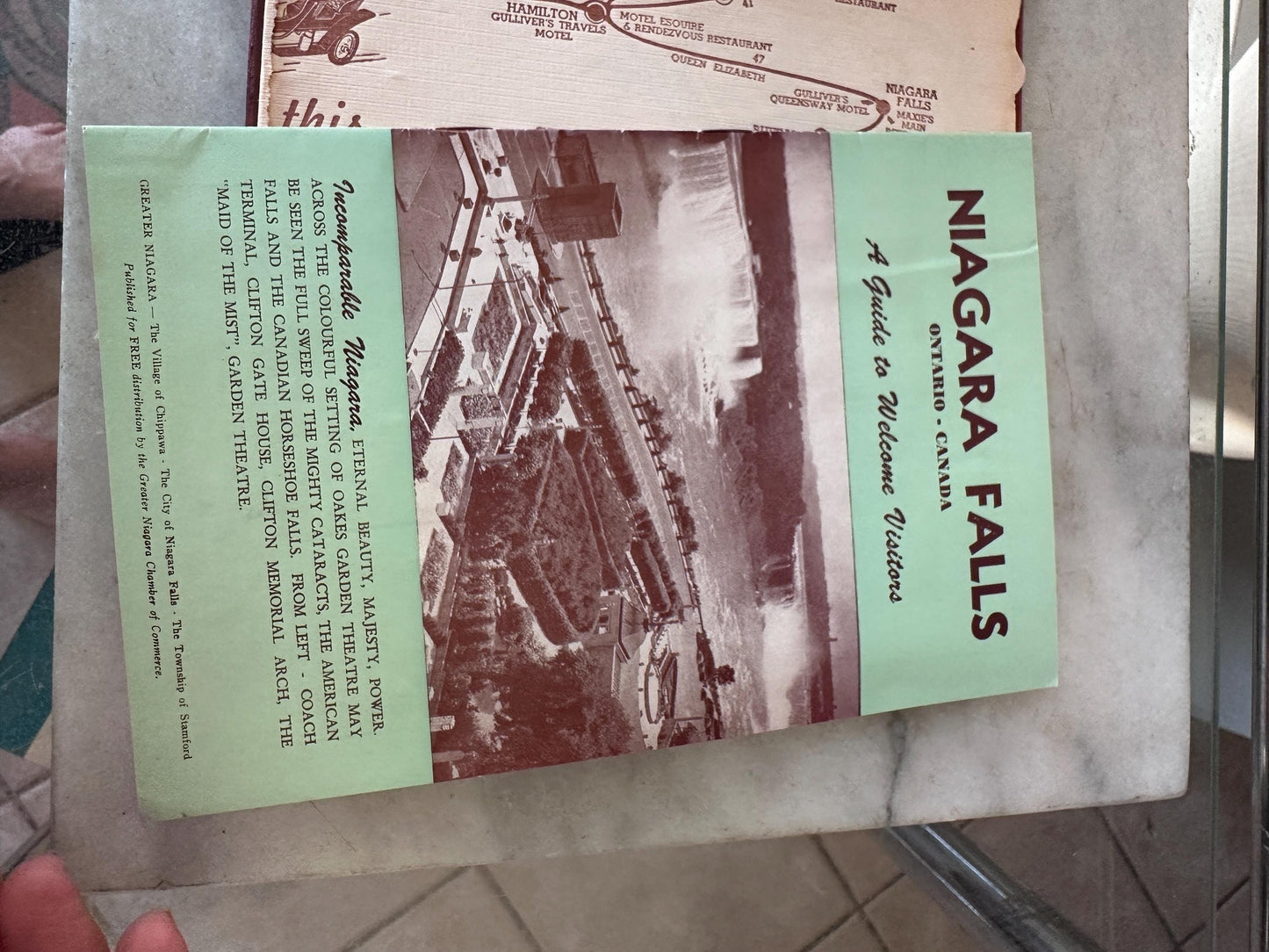 Vintage Niagara Falls Honeymoon Album Souvenir | Unused MCM Travel Photo Album | Rare Kitschy Vacation Keepsake | Mid-Century Memorabilia