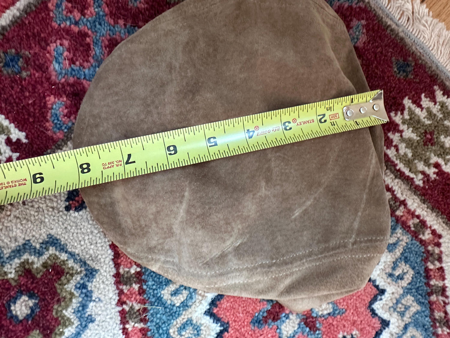 Vintage Woolrich Brown Suede Newsboy Cap | Men’s Size Small | Retro Country Style Hat | Classic Leather Driving Cap