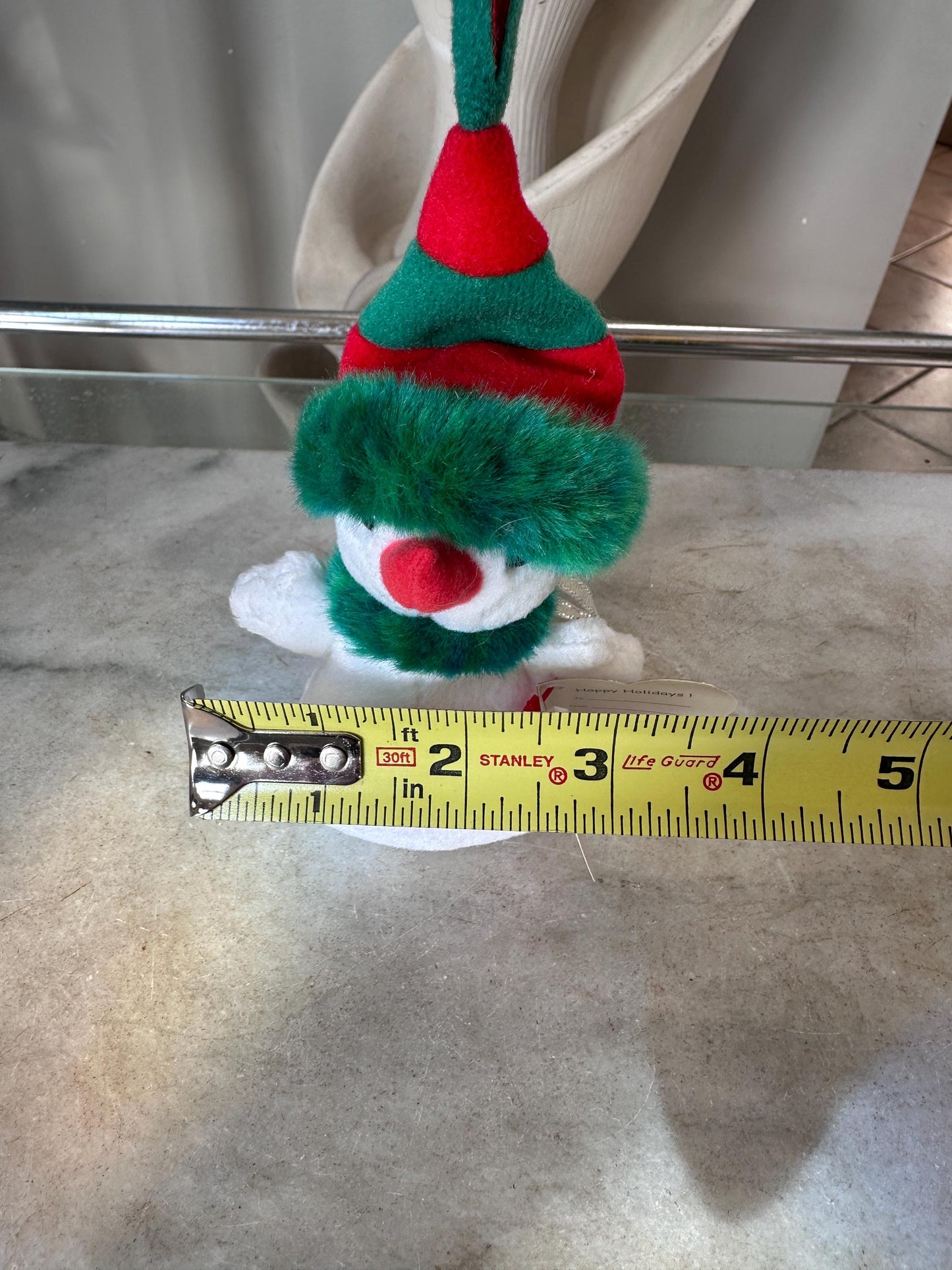 Set of 2 TY Snowgirl Beanie Babies – 2000 Snowgirl & Jingle Beanies Snowgirl – Mint Condition – Tush Tag Variations
