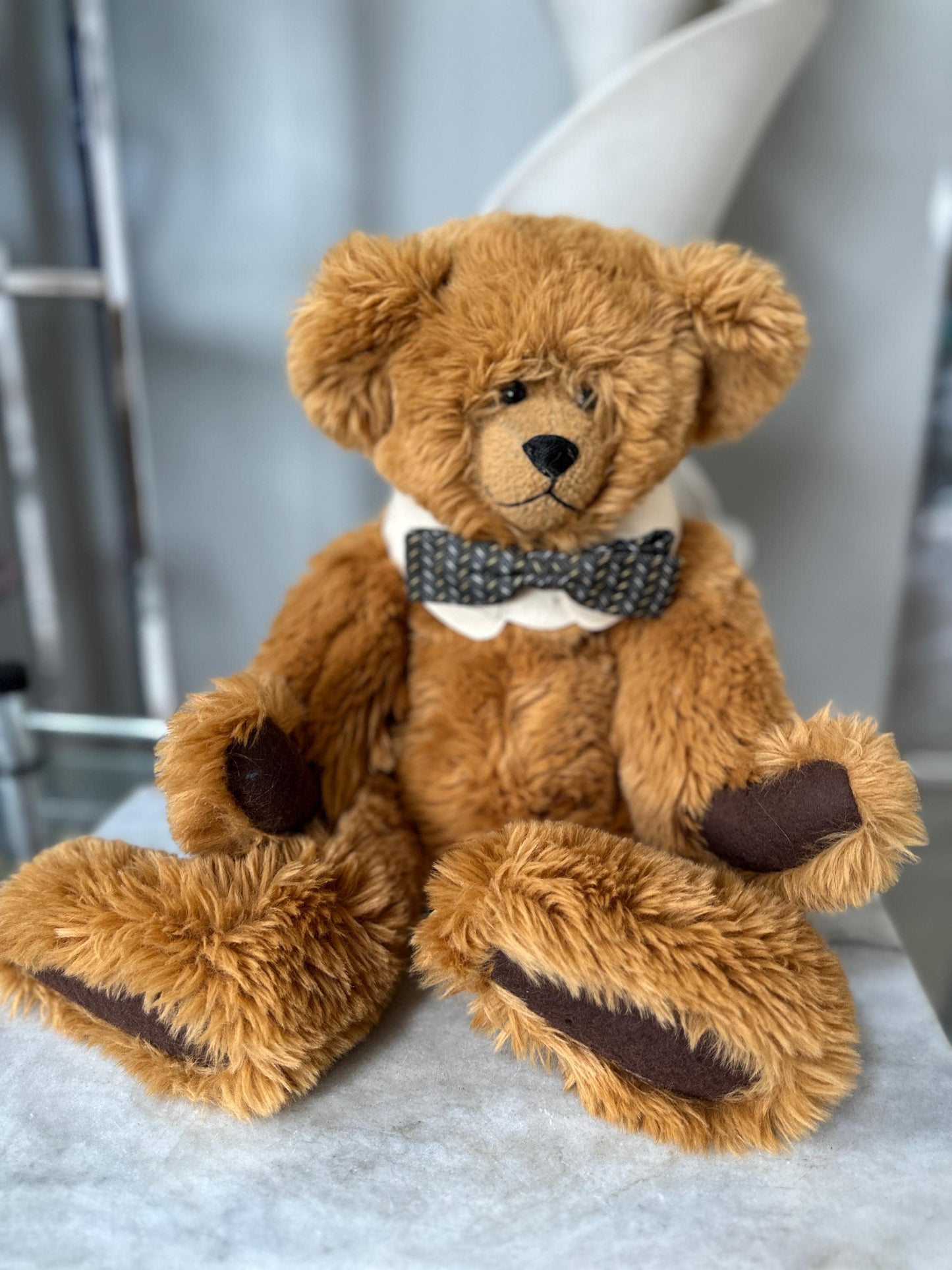 Jay R. Hadley “Rusty” Teddy Bear 1994 Limited Edition 1/50 Handcrafted Artist Bear Vintage Collectible 18 Inch
