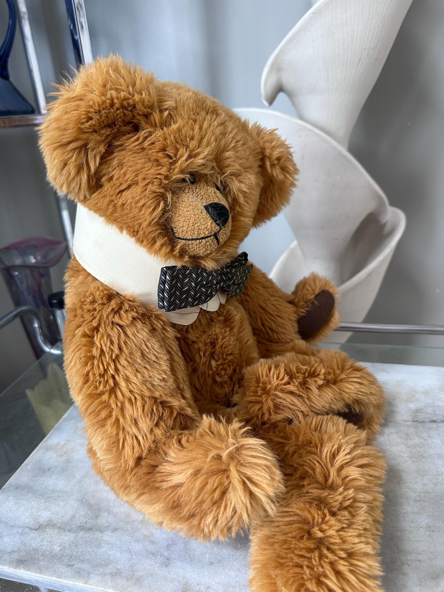 Jay R. Hadley “Rusty” Teddy Bear 1994 Limited Edition 1/50 Handcrafted Artist Bear Vintage Collectible 18 Inch
