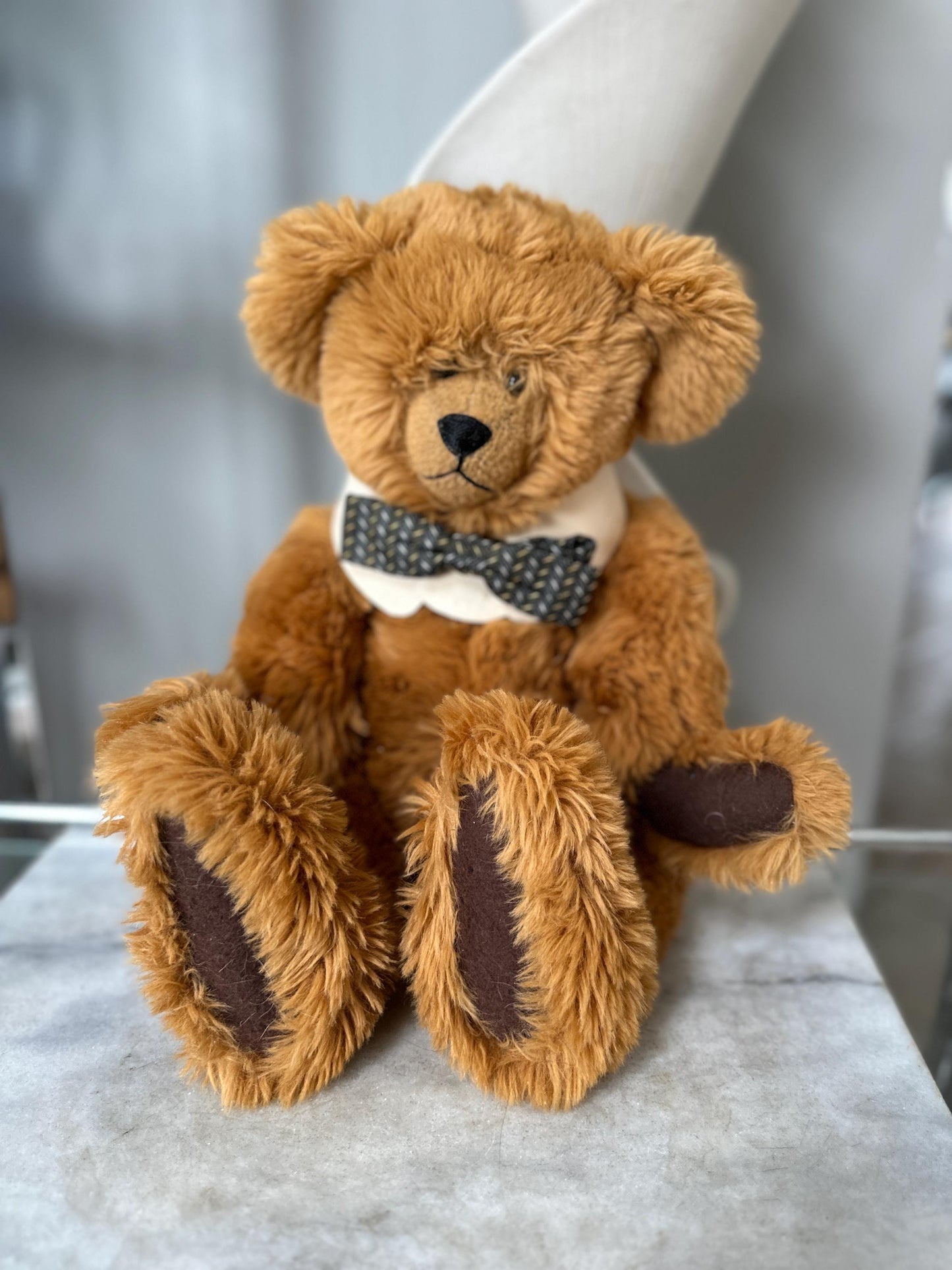 Jay R. Hadley “Rusty” Teddy Bear 1994 Limited Edition 1/50 Handcrafted Artist Bear Vintage Collectible 18 Inch