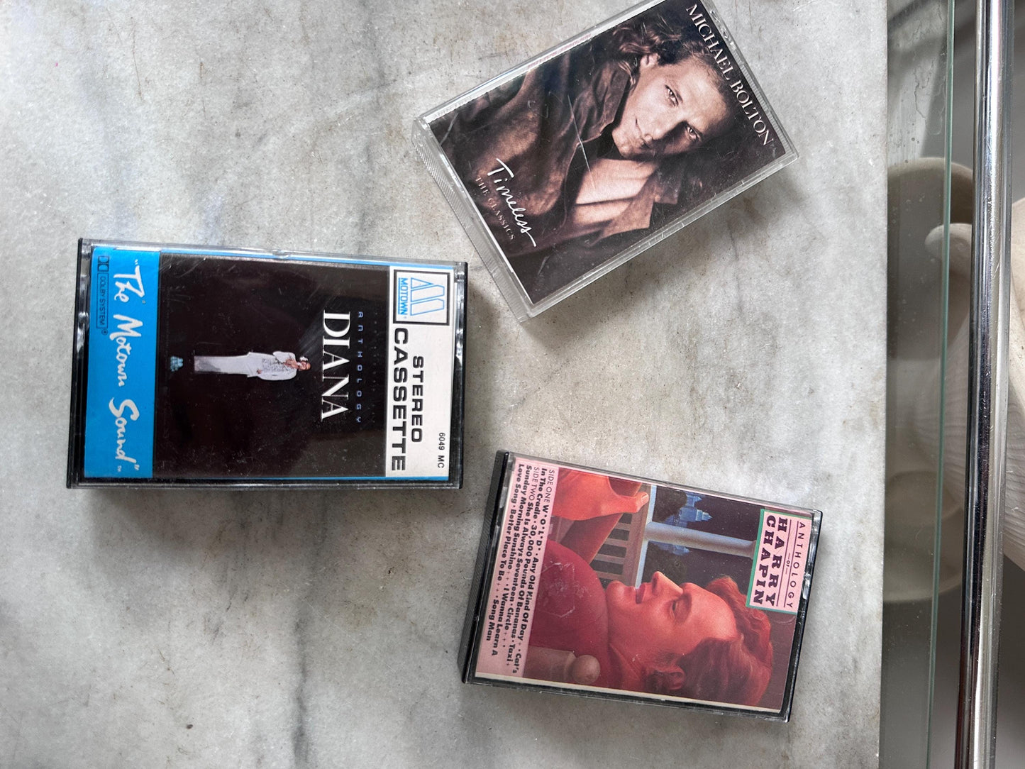 Vintage 12-Cassette Tape Case and Cassette Collection | Queen, Spyro Gyra, Robert Palmer, Utopia + More | Retro Music Collection