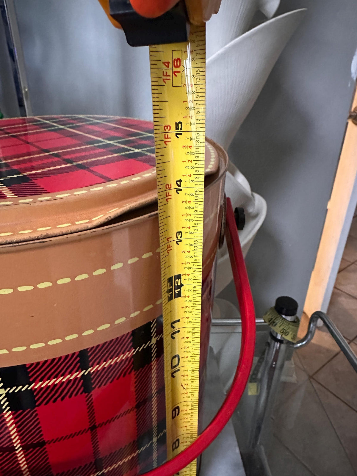 Vintage Skotch Party Bucket – Tartan Plaid Cooler, Petra Cabot Design