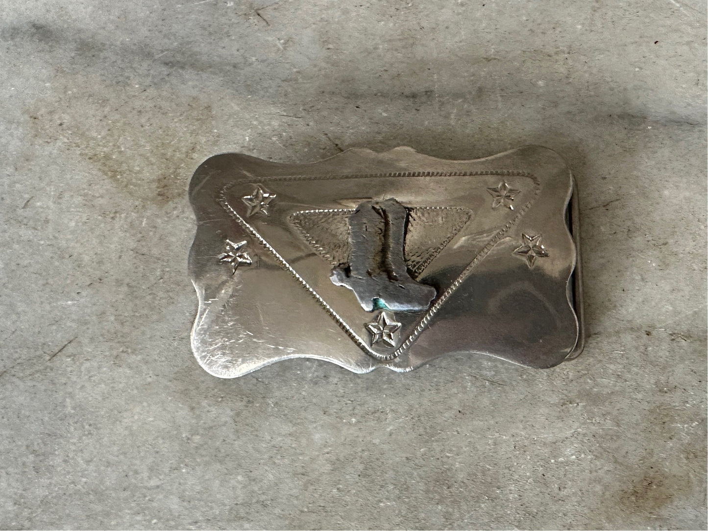 Vintage Western belt buckle…Cowboy Boots buckle...Chamber's Belt Co.