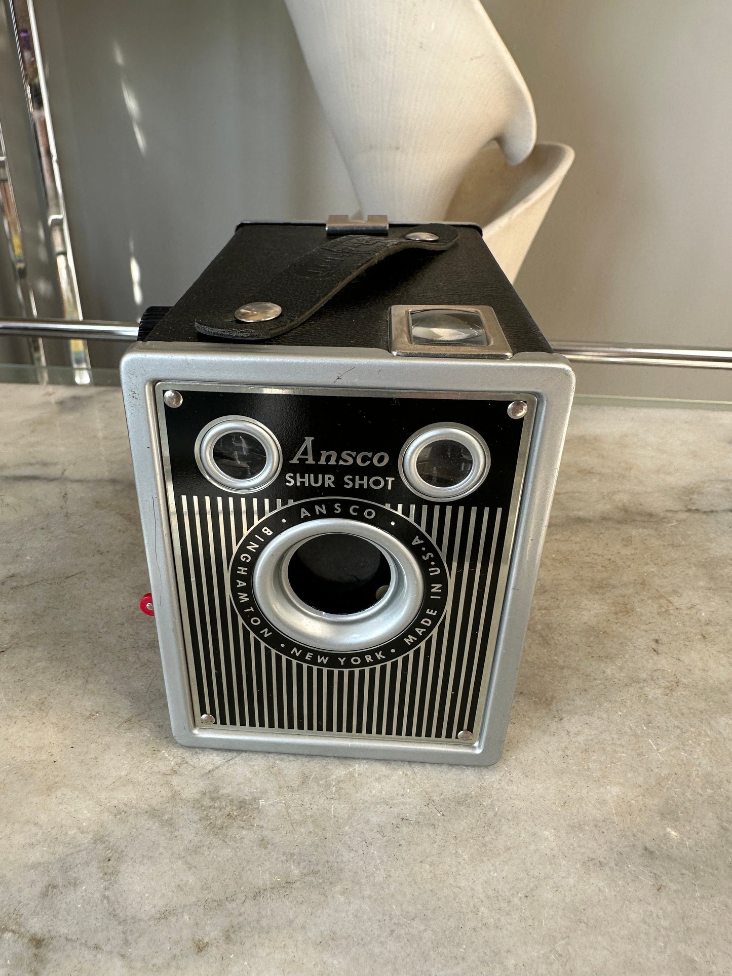 Ansco Shur Shot 120 Box Camera | Vintage Ansco Box Camera