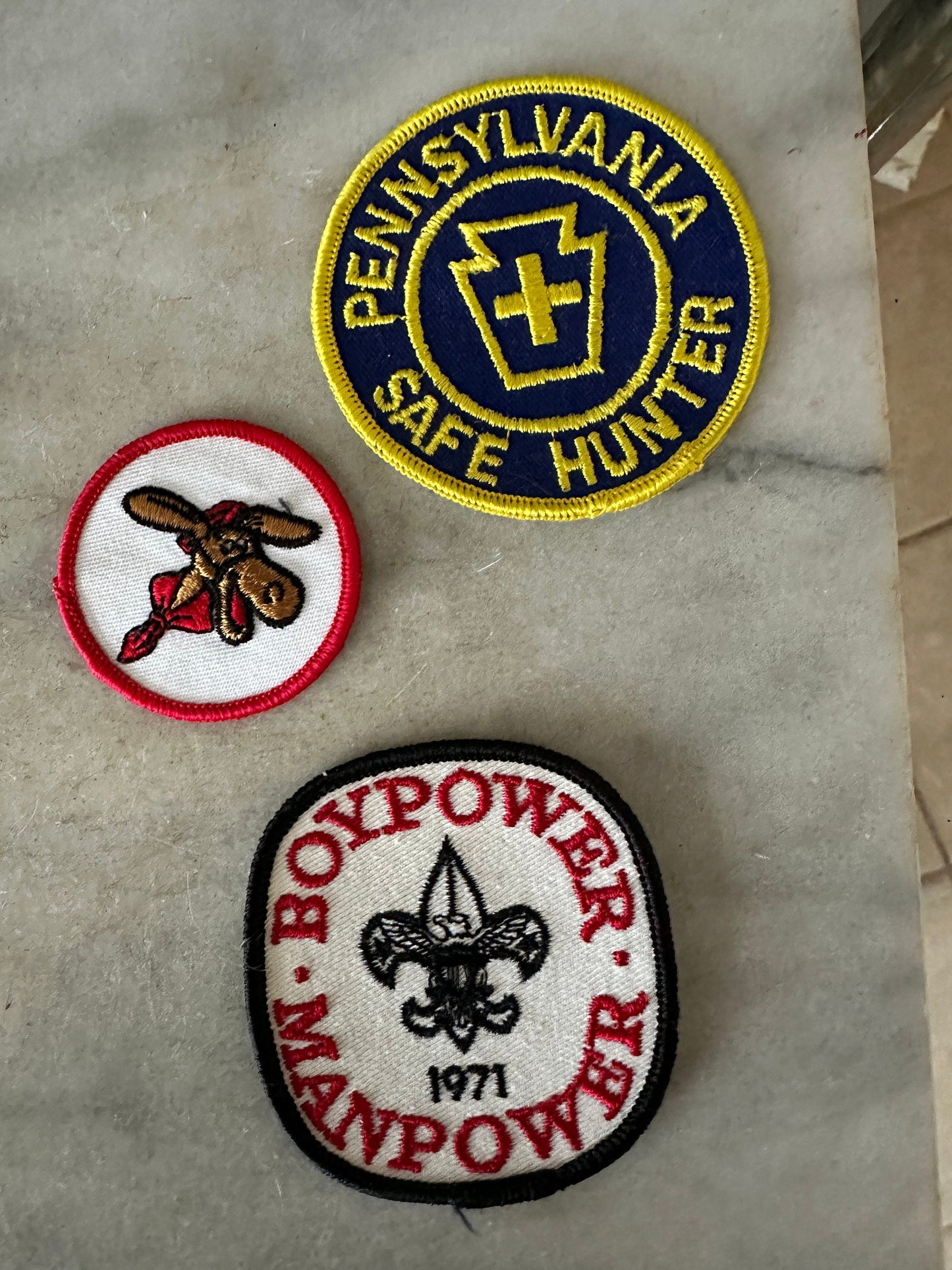 A Collection of Vintage Patches | Boy Scout | Cub Scout | USFA | PA Safe Hunter