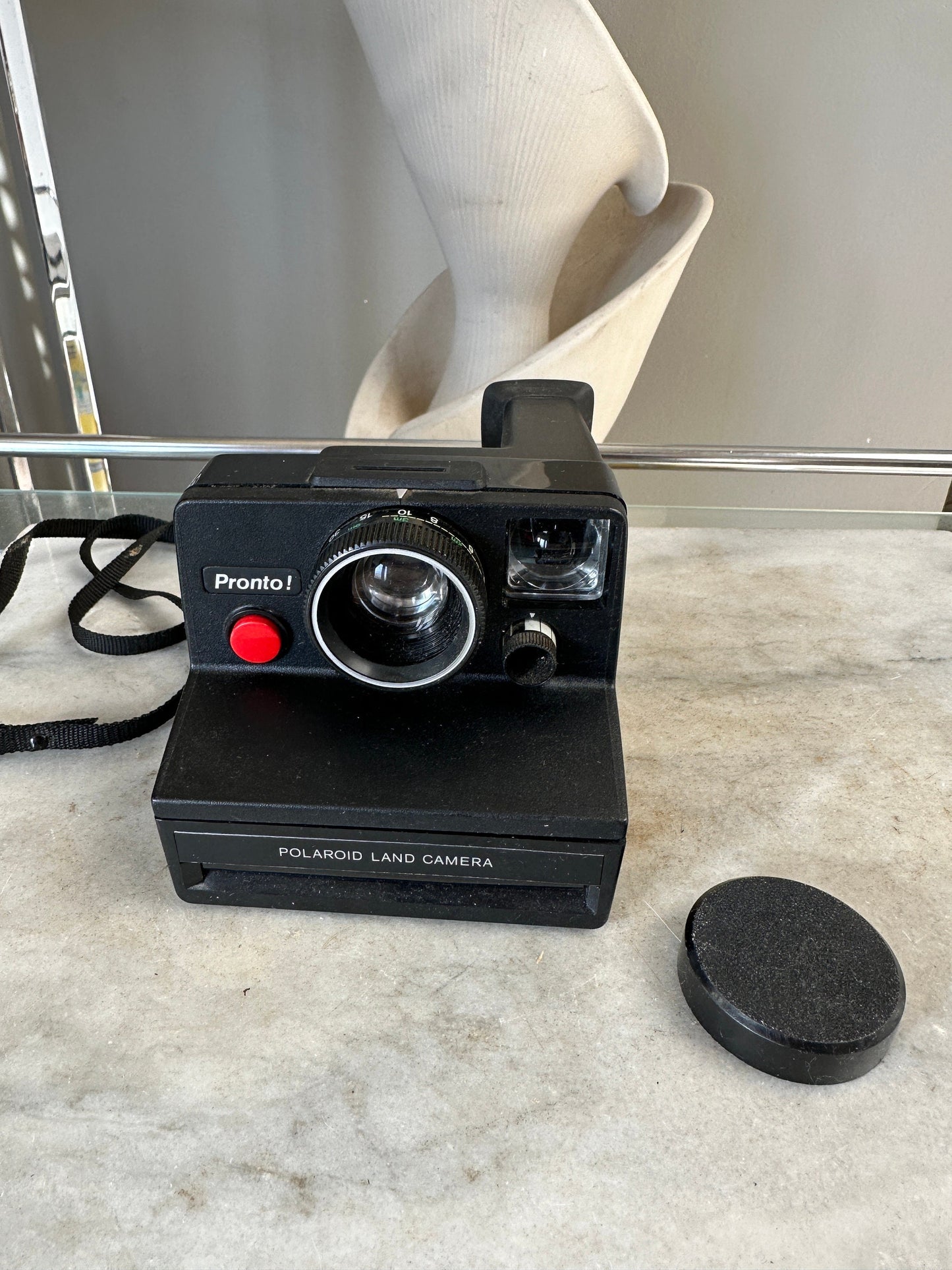 Vintage Polaroid Pronto Film Camera, Retro Pronto Instant Film Camera, Untested , Prop Piece