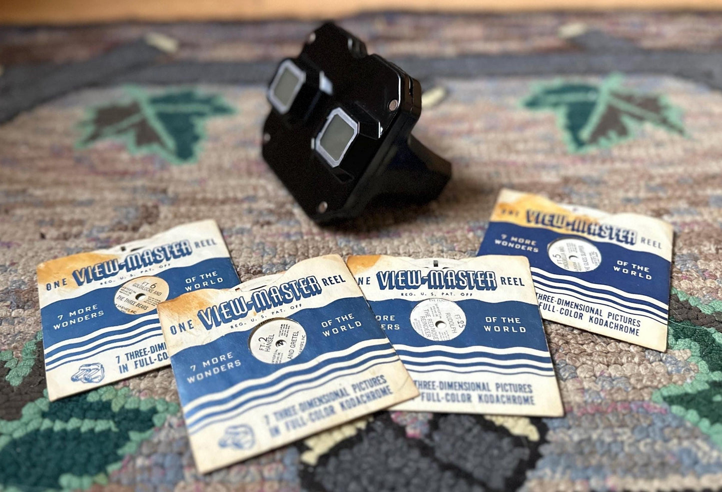 Sawyer VIEW-MASTER Stereoscope | View Master Reels (4) VintasticCo