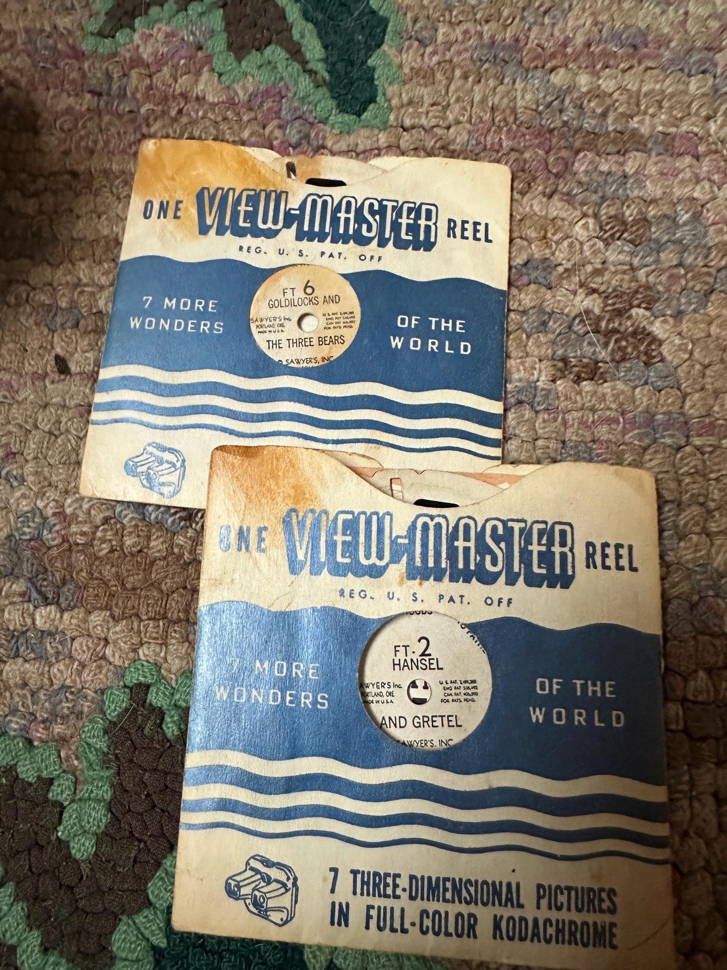 Sawyer VIEW-MASTER Stereoscope | View Master Reels (4) VintasticCo