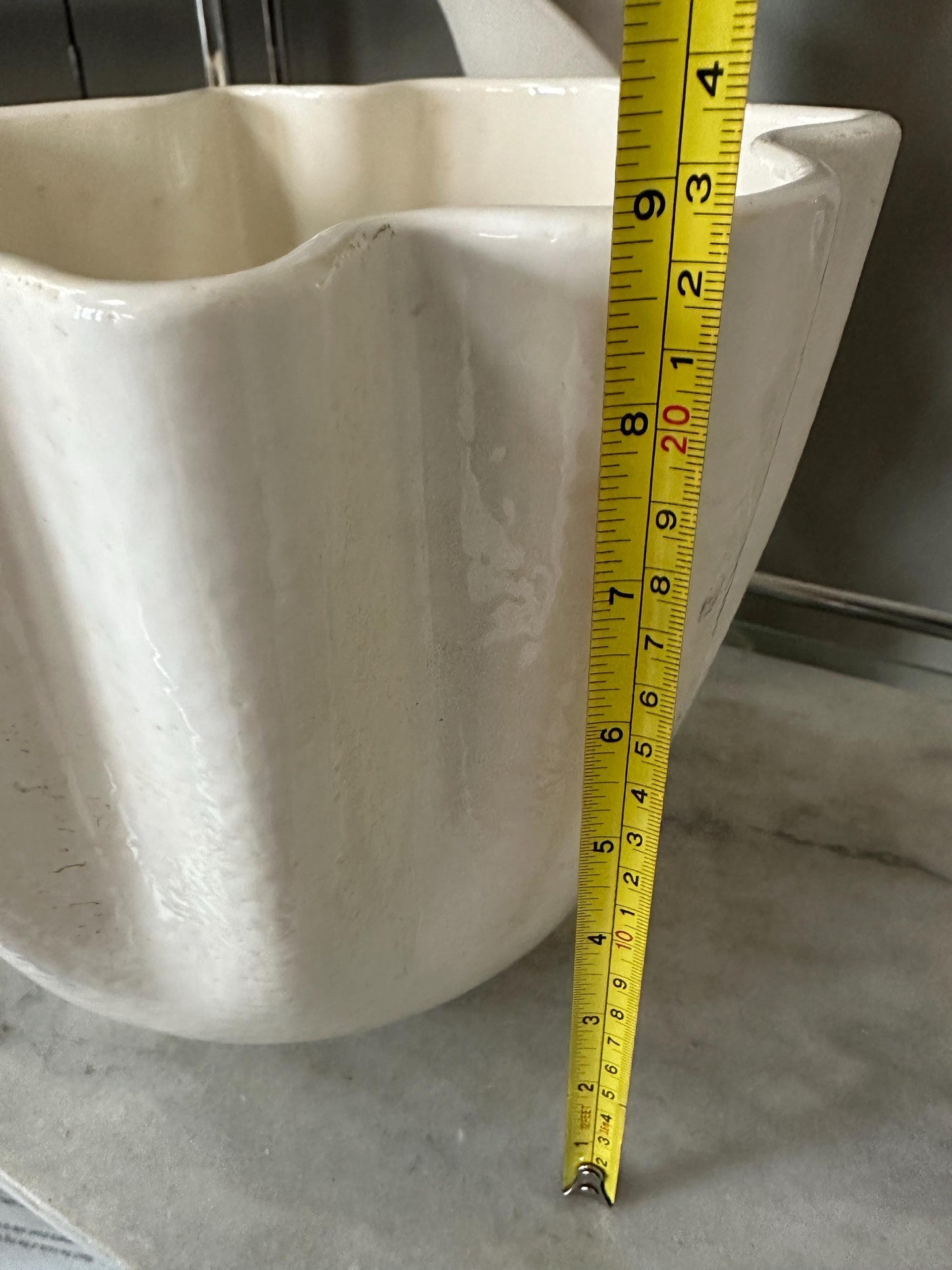 Vintage 1950s Mid Century Hull 427 Ceramic Wave Planter | MCM USA pottery